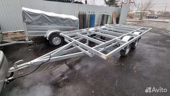 Прицеп платформа 4 на 2 новый оцинкованный