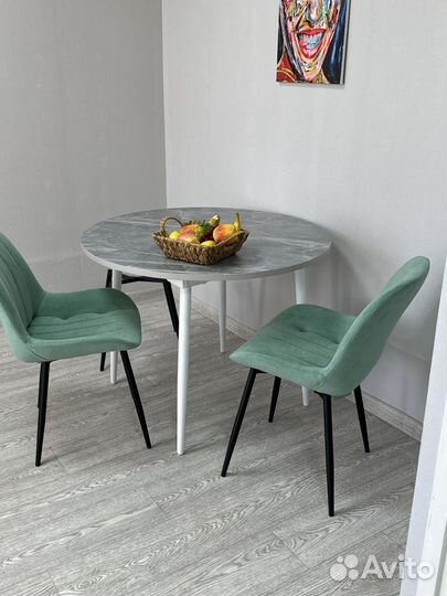 Мягкие стулья милан цвет аквамарин