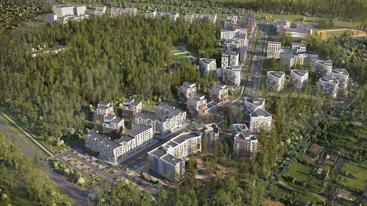 2-к. квартира, 73 м², 2/6 эт.