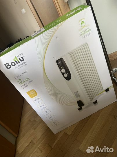 Масляный обогреватель новый