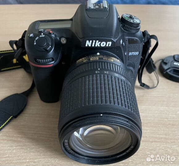 Зеркальный фотоаппарат Nikon D7500 Kit 18-140 VR