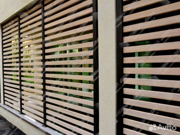 Забор Ранчо горизонтальный