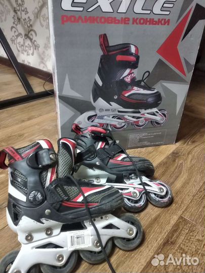 Детские роликовые раздвижные коньки