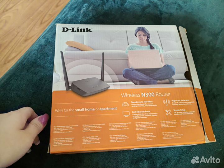 Wifi роутер D-Link Dir-615