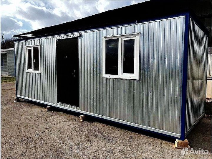 Бытовка под ключ 6x2.4