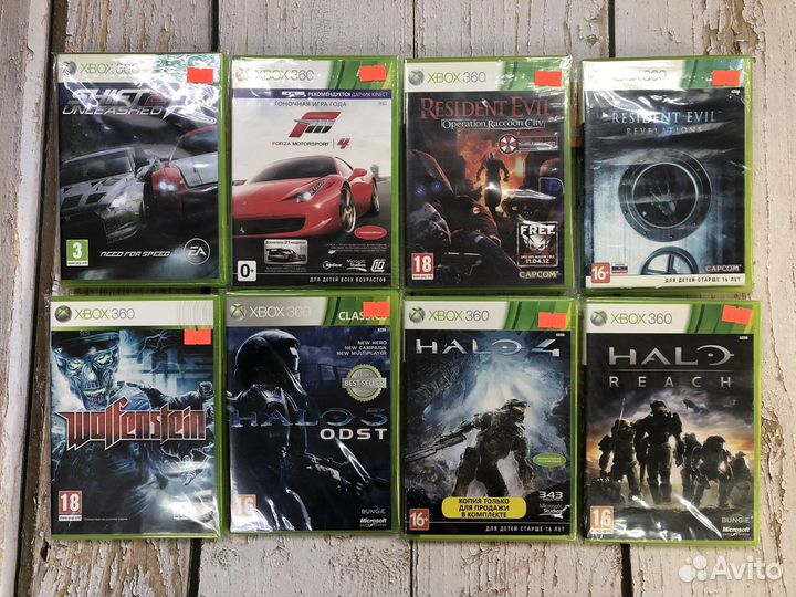 Игры на xbox 360 оригинал