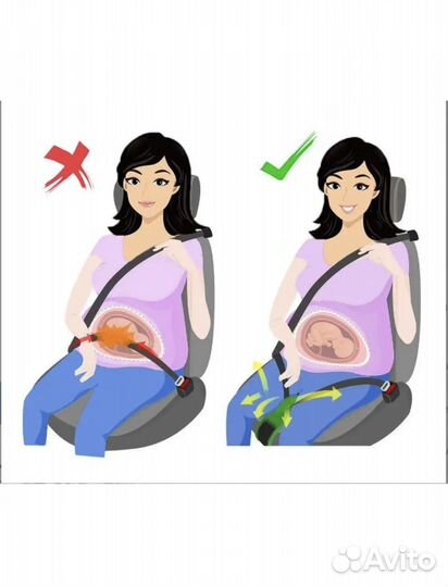 Ремень безопасности для беременных