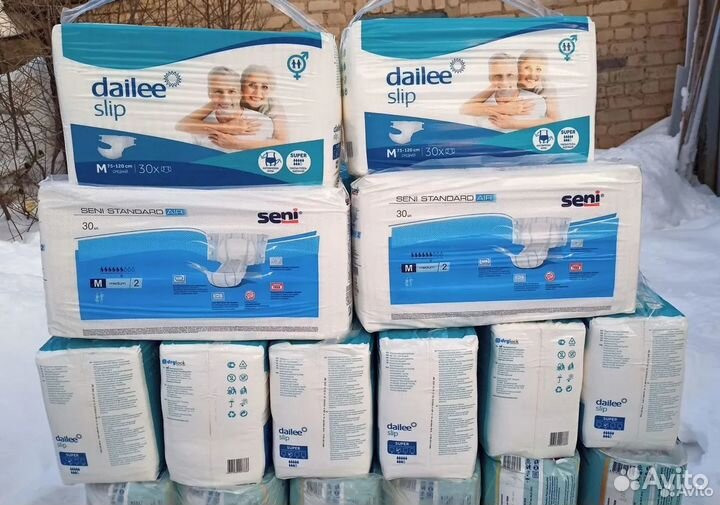 Памперсы подгузники для взрослых Seni,Dailee,Id