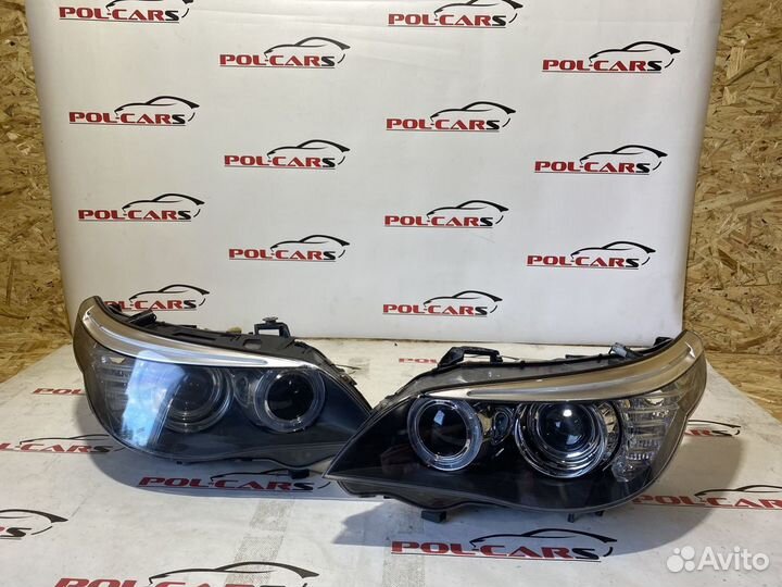 BMW 5 E60 фара правая левая ксенон рестайлинг