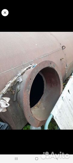 Бочка металлическая 5 кубов б/ у