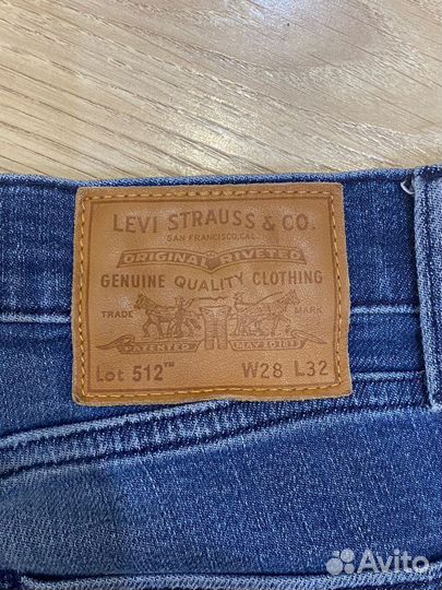 Джинсы мужские levis 512