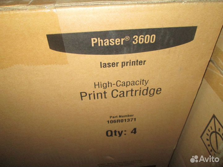 Тонер-картридж Xerox 106R01412 - новый оригинал