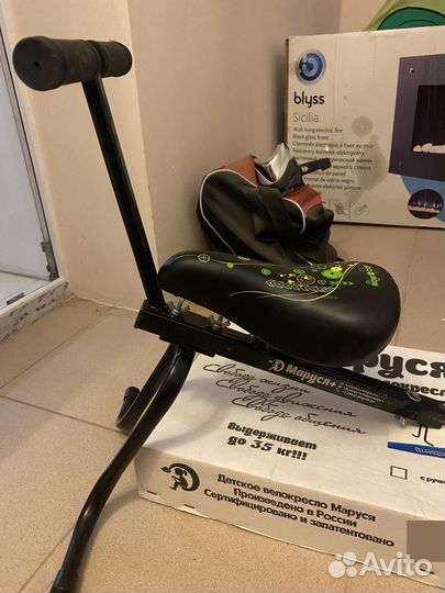 Детское велокресло Маруся