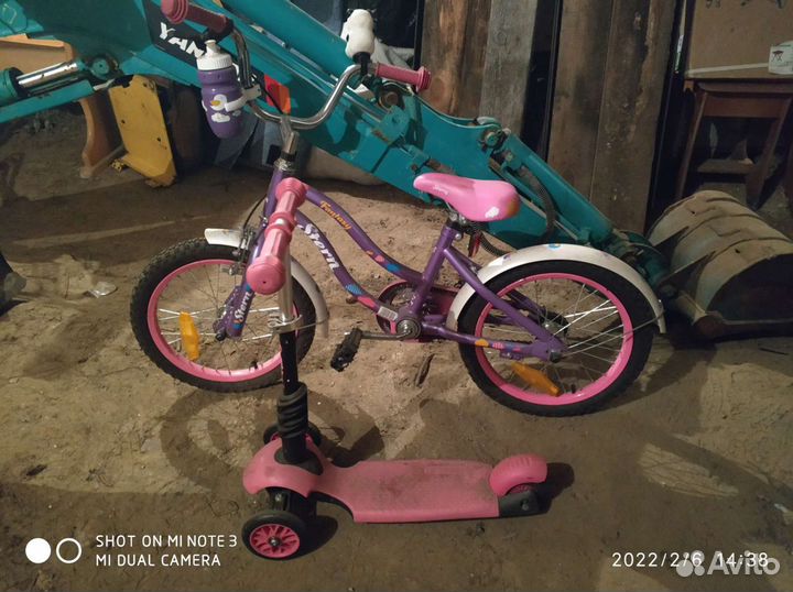 Детский велосипед новый