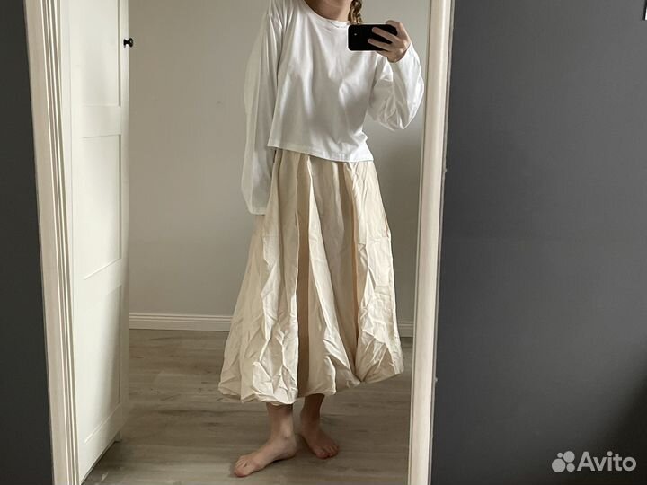 Юбка баллон lime