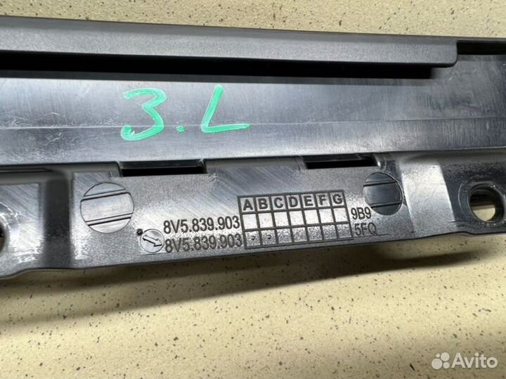 Накладка двери задней левая Audi A3 8V czca 2014