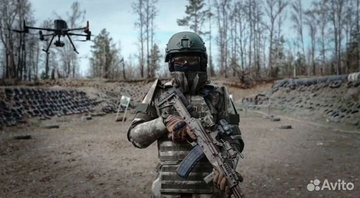 Бронежилет с плитами Гост