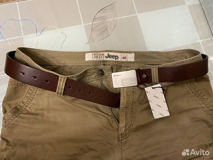 Фирменный,винтажный ремень Jeep,оригинал