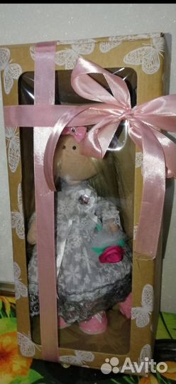 Интерьерная кукла тильда