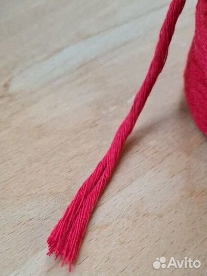 Хлопковый шпагат 4 мм, 149 метров