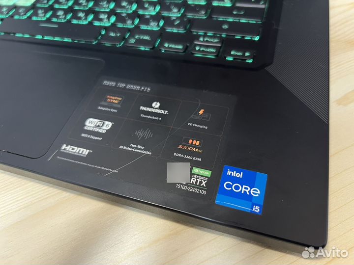 Игровой ноутбук i5 11300H/16GB/rtx3060