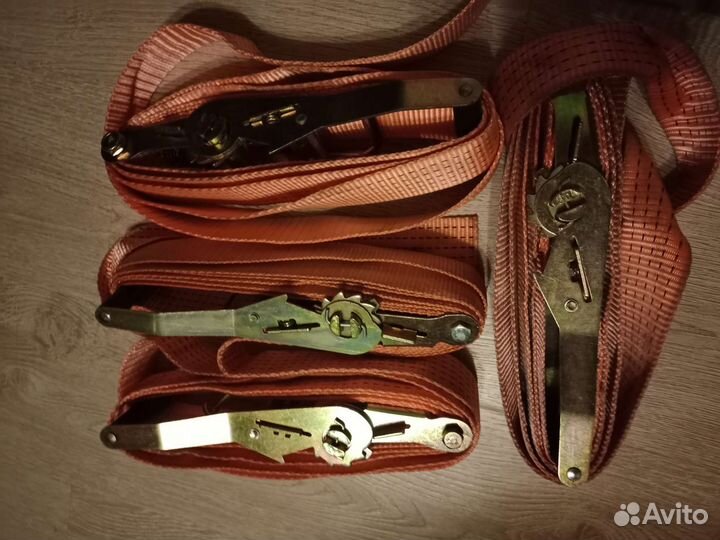 Стяжки с храповым механизмом кольцевые