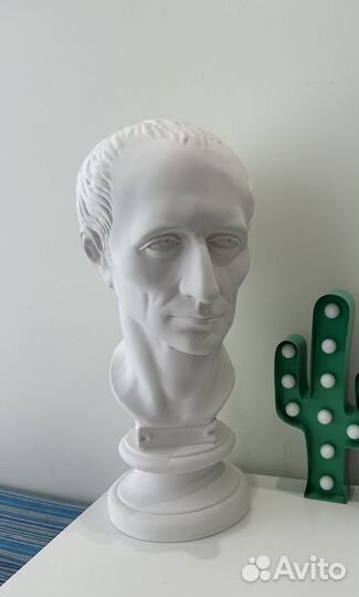 Гипсовая голова Цезарь