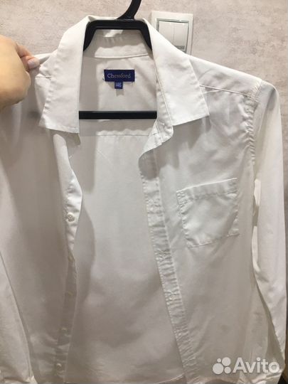 Рубашка школьная 146 для мальчика