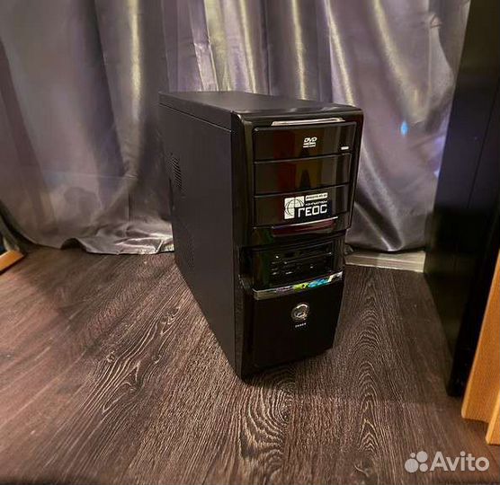 Компьютер, системный блок AMD (+SSD, видеокарта)