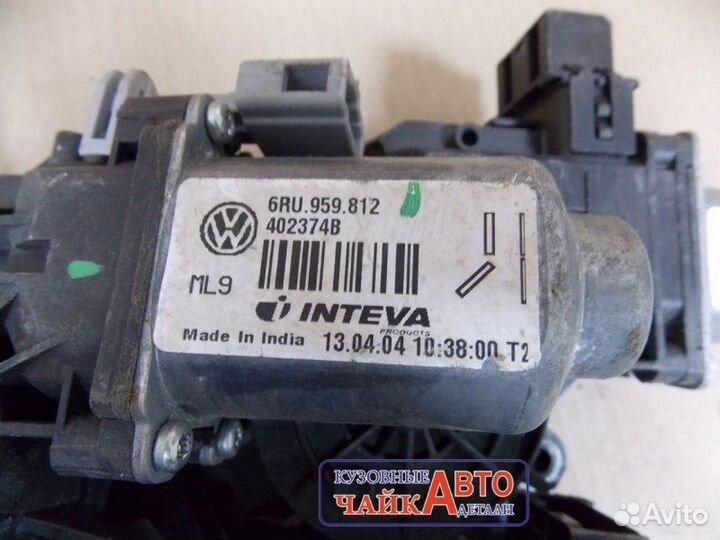 Стеклоподъемник передний правый Volkswagen Polo 5