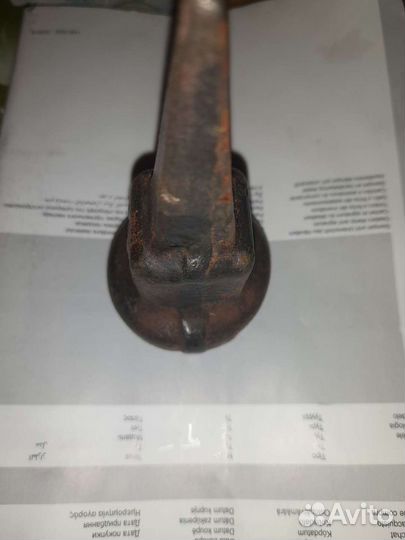 Старинная наковаленка для отбивки кос