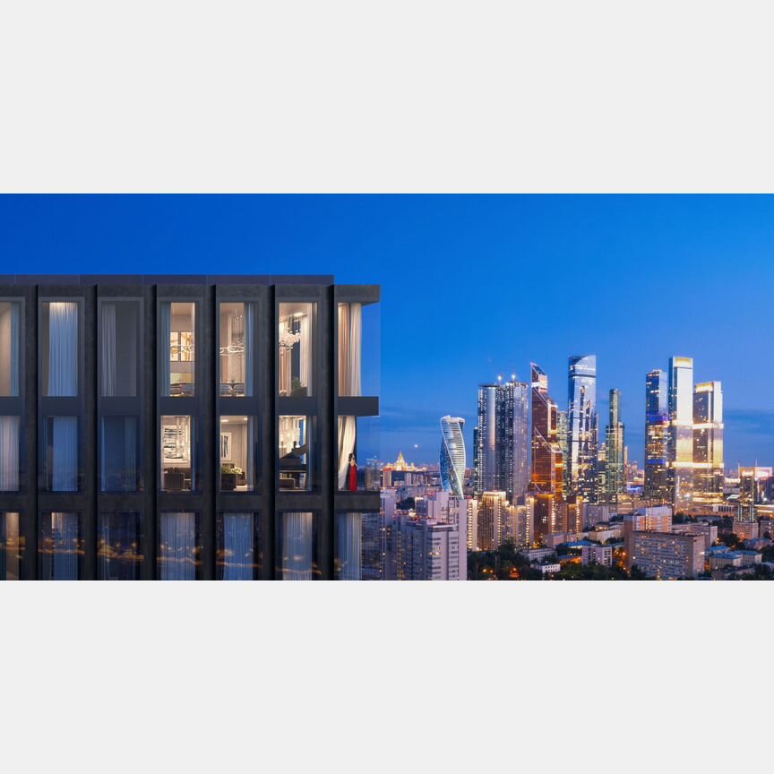 2-к. квартира, 101,4 м², 2/23 эт.