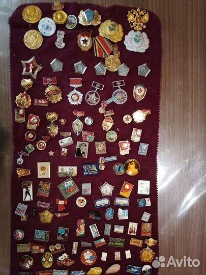 Значки, ордена