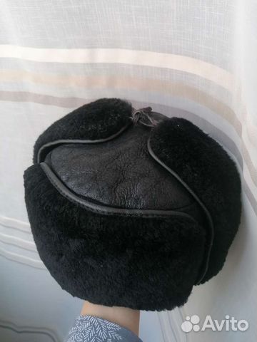 Шапка ушанка мужская