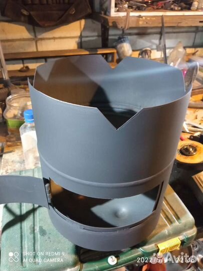 Коптильня и печь под казан