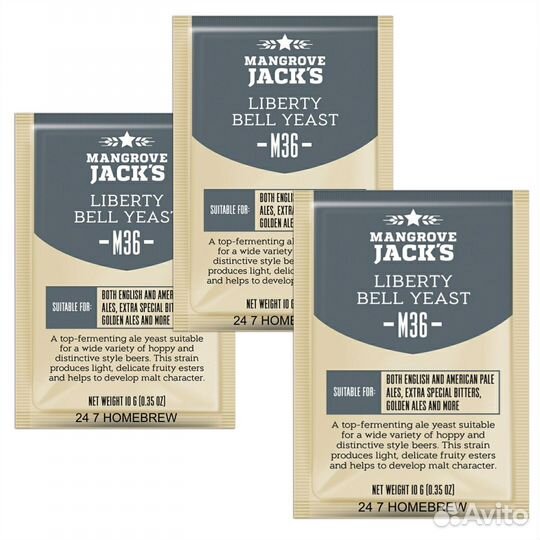 Дрожжи пивные mangrove jack'S Liberty Bell Ale M36