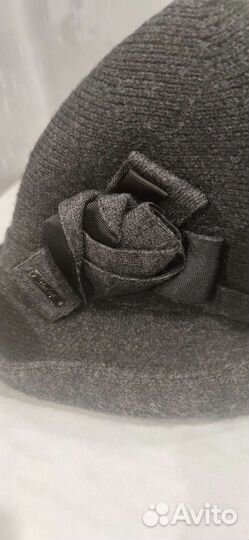 Шапка- шляпка зимняя