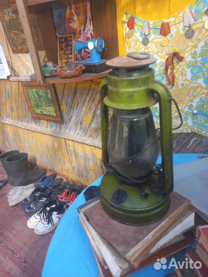 Стекла для керосиновой лампы и сами лампа