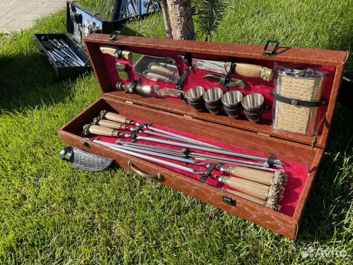Шашлычный набор в кейсе