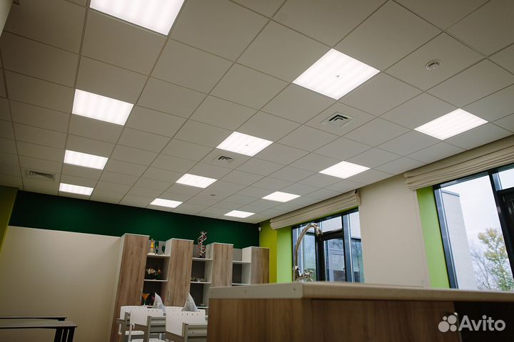 Реечные потолки, кассеты,армстронг