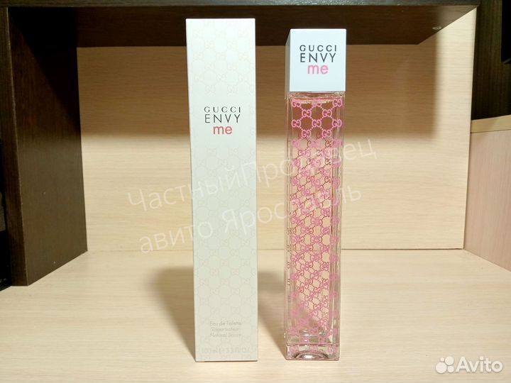 Gucci envy me 100ml edt lot*G8871