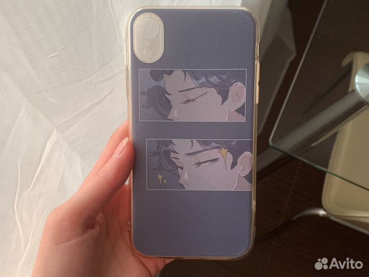 Чехол на iPhone xr аниме