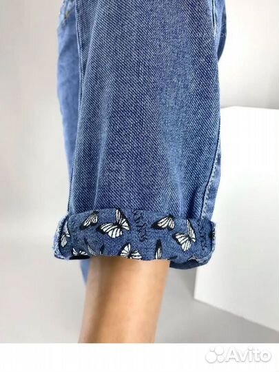 Джинсы mom женские