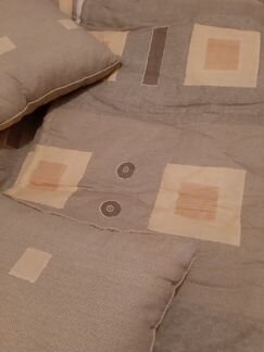 Комплект для кровати: покрывало и 2 подушки