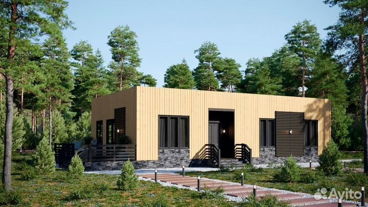 Дом из сип панелей 