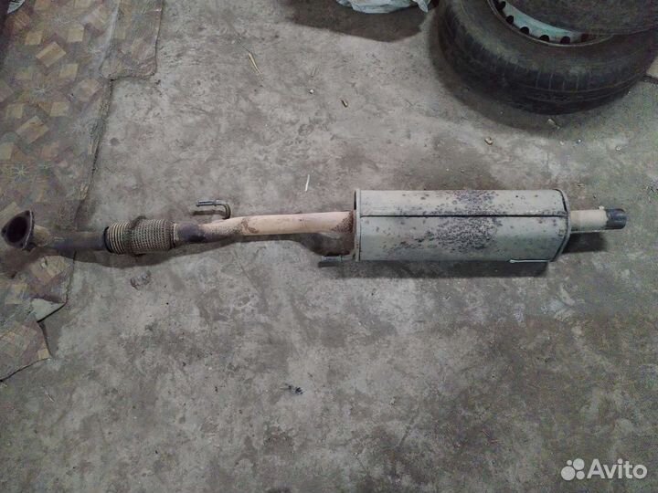 Резонатор volkswagen polo