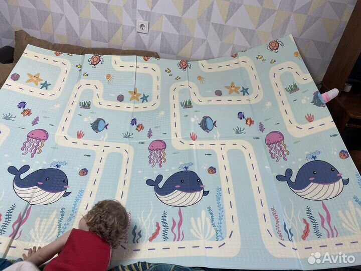 Детский, развивающий коврик для ползания