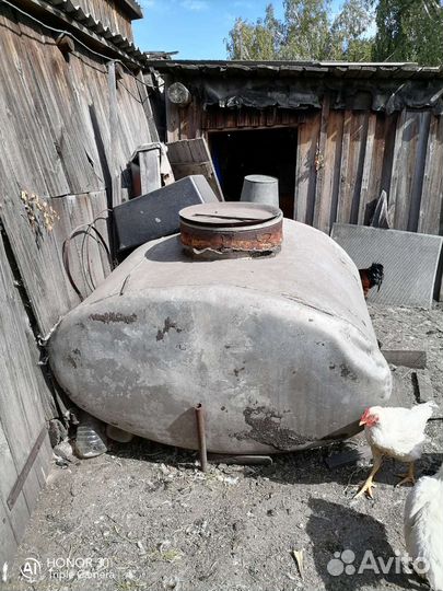 Бочка алюминиевая бу