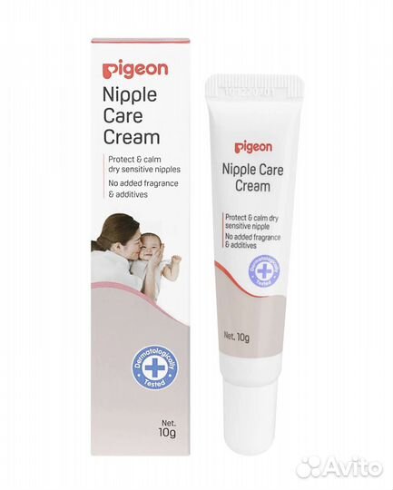 Новый Крем для сосков Pigeon Nipple care cream 10г