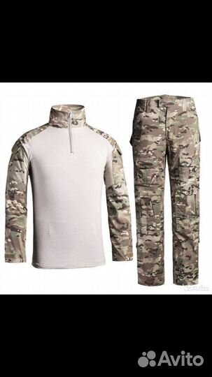 Боевой тактический костюм мультик мох
